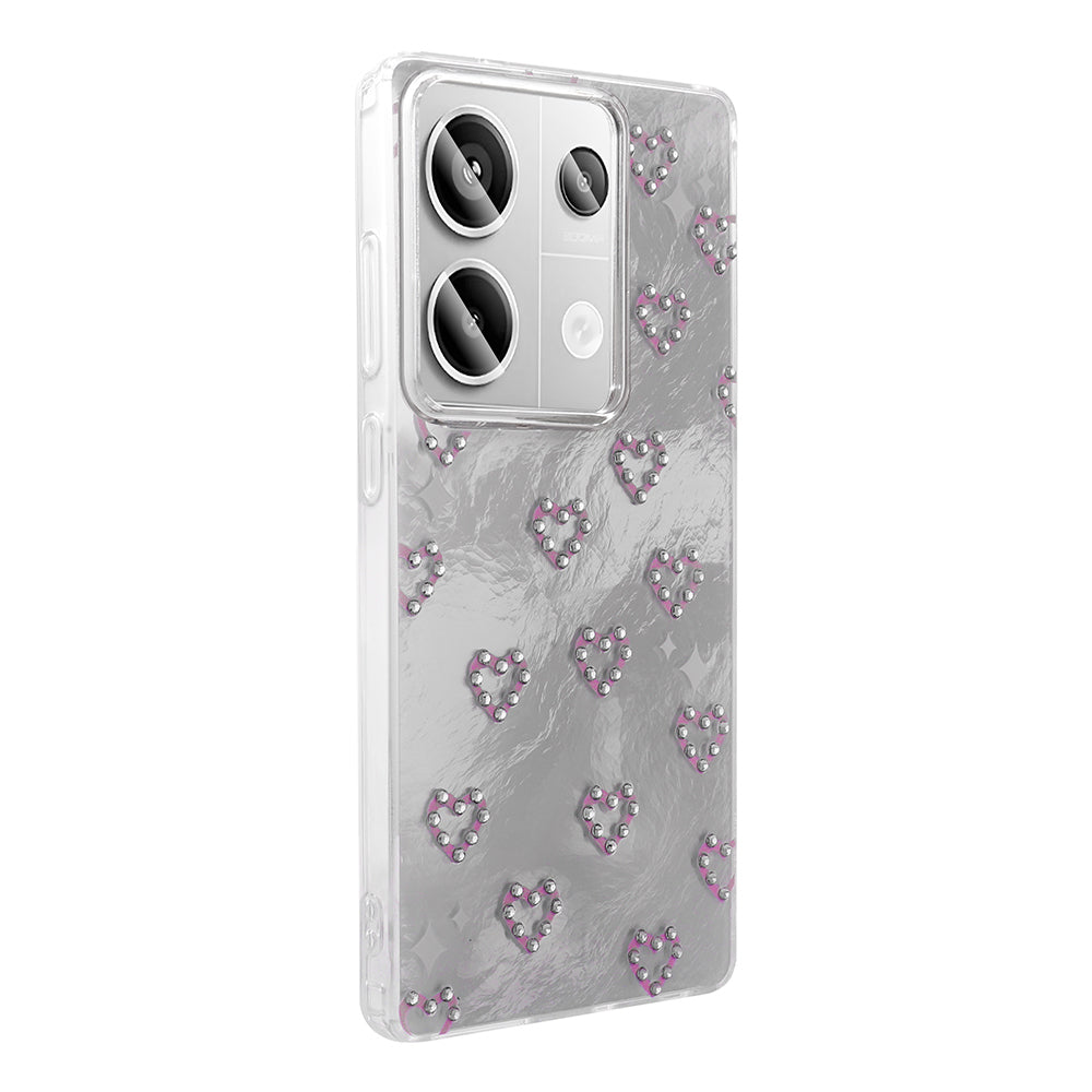 Xiaomi Redmi Note 13 Pro 4G Kılıf Kamera Korumalı Figürlü Zore Ponti Silikon Kapak