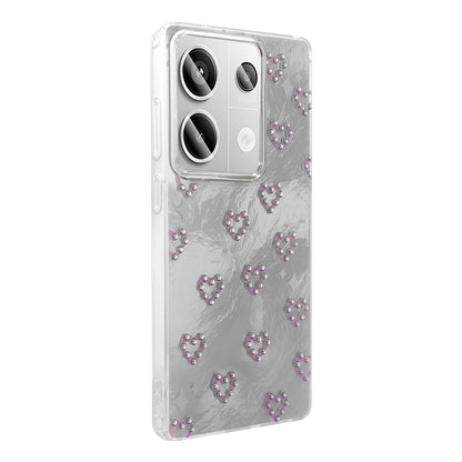 Xiaomi Redmi Note 13 Pro 4G Kılıf Kamera Korumalı Figürlü Zore Ponti Silikon Kapak