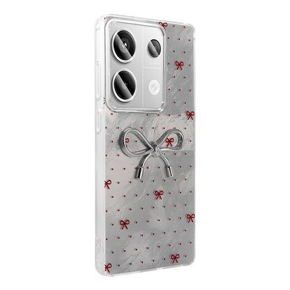 Xiaomi Redmi Note 13 Pro 4G Kılıf Kamera Korumalı Figürlü Zore Ponti Silikon Kapak