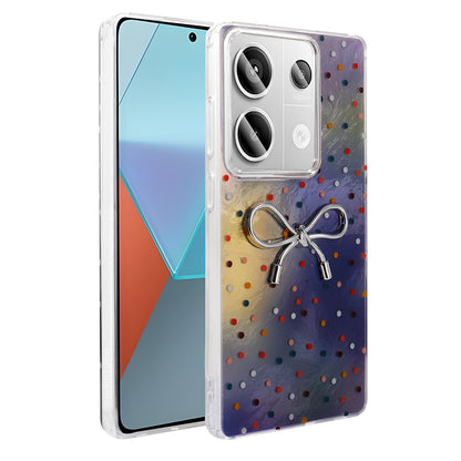 Xiaomi Redmi Note 13 Pro 4G Kılıf Kamera Korumalı Figürlü Zore Ponti Silikon Kapak