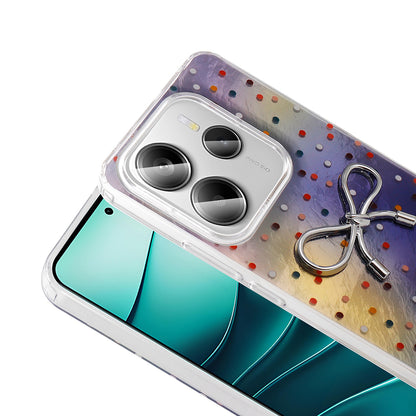 Xiaomi Redmi Note 14 4G Kılıf Kamera Korumalı Figürlü Zore Ponti Silikon Kapak