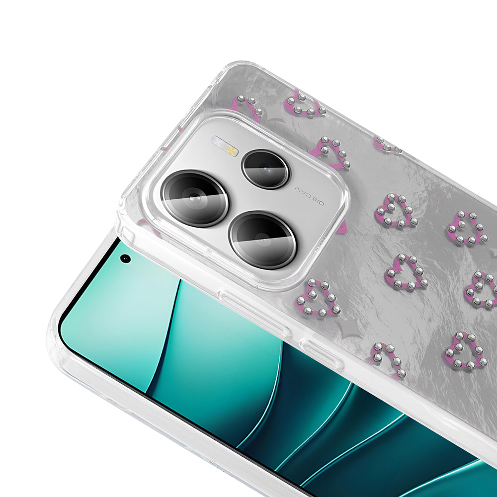 Xiaomi Redmi Note 14 5G Kılıf Kamera Korumalı Figürlü Zore Ponti Silikon Kapak