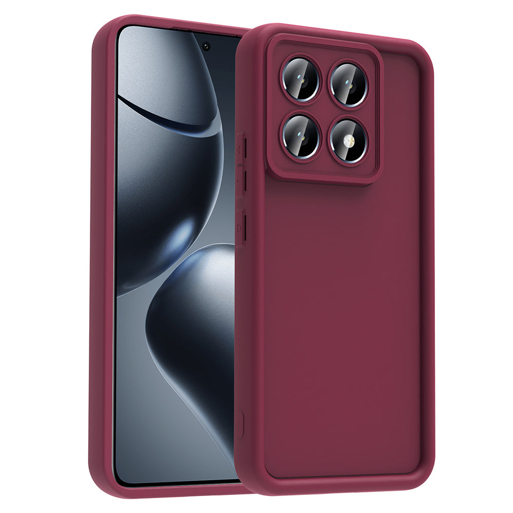 Xiaomi Redmi Note 14 Pro Plus Kılıf Kamera Korumalı Zore Ananas Kapak