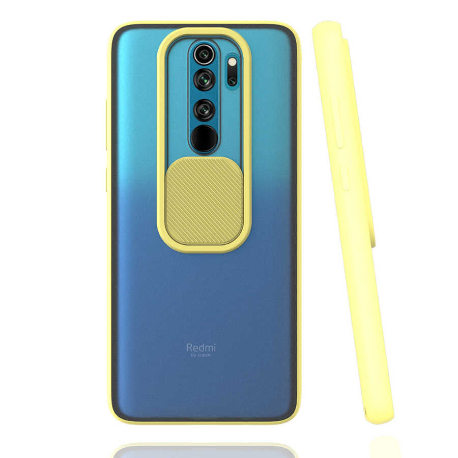 Xiaomi Redmi Note 8 Pro Kılıf Zore Lensi Kapak
