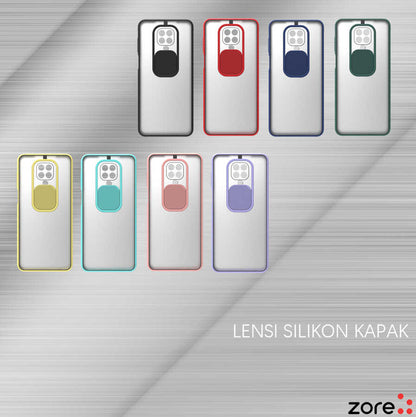 Xiaomi Redmi Note 9 Pro Kılıf Zore Lensi Kapak