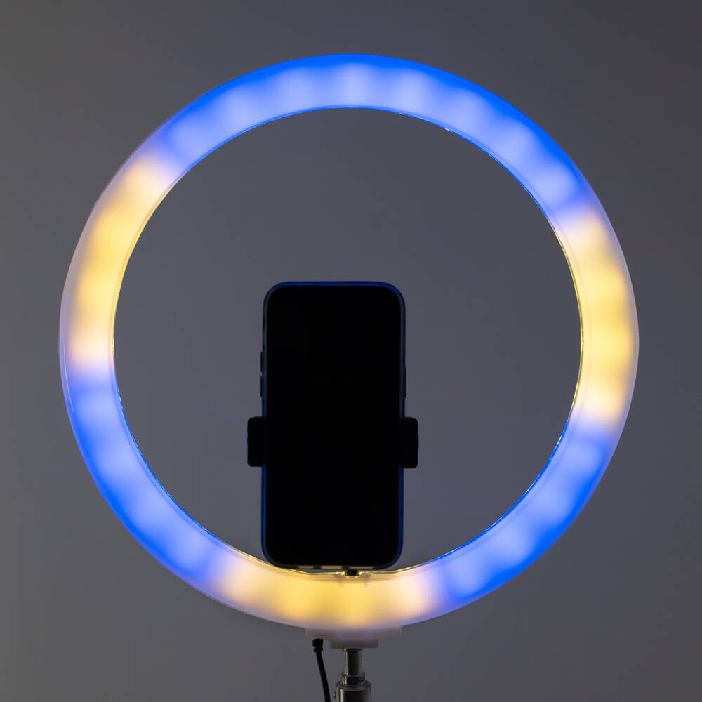 Zore 3D-36 36cm Canlı Yayın ve Ambiyans RGB Led Ring Light – KAPAKOLSUN