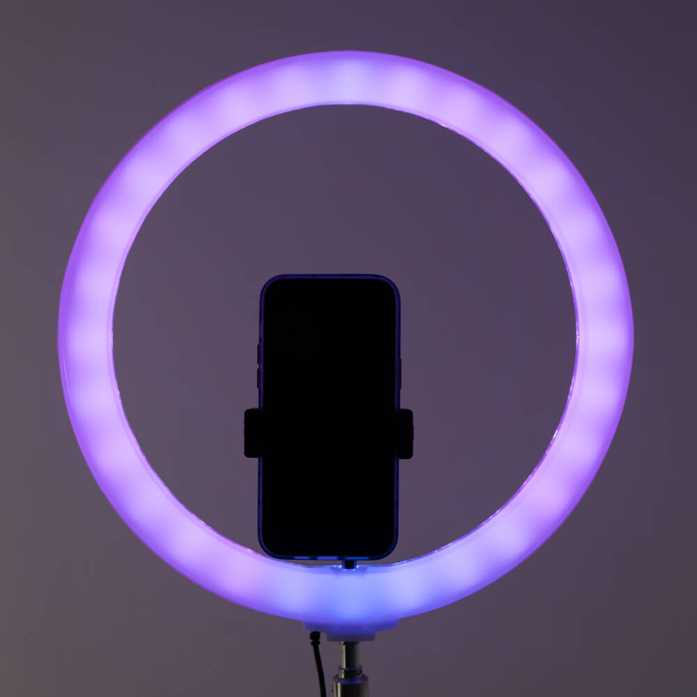 Zore 3D-36 36cm Canlı Yayın ve Ambiyans RGB Led Ring Light – KAPAKOLSUN