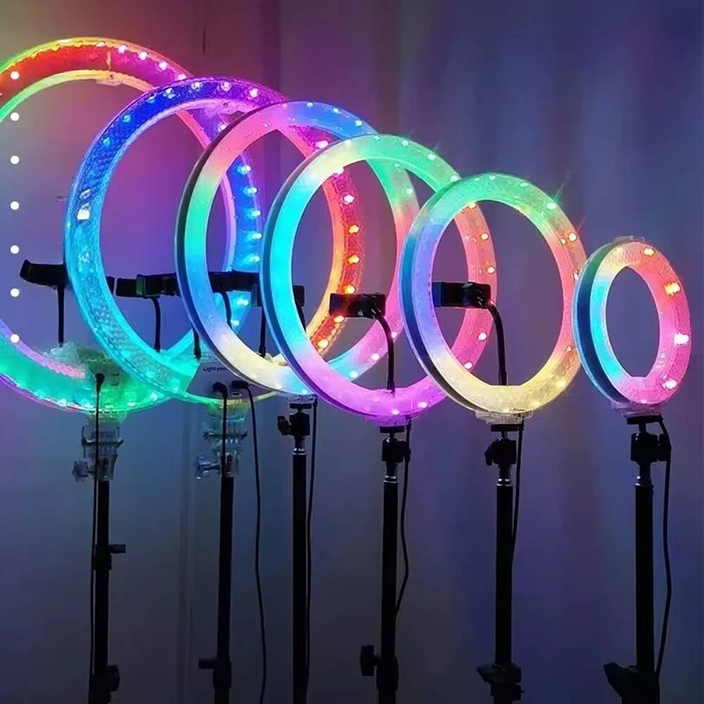Zore 3D-36 36cm Canlı Yayın ve Ambiyans RGB Led Ring Light – KAPAKOLSUN