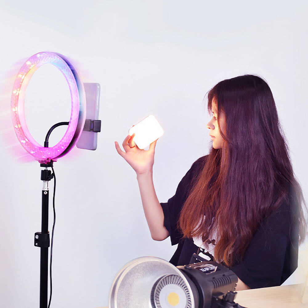 Zore 3D-36 36cm Canlı Yayın ve Ambiyans RGB Led Ring Light – KAPAKOLSUN