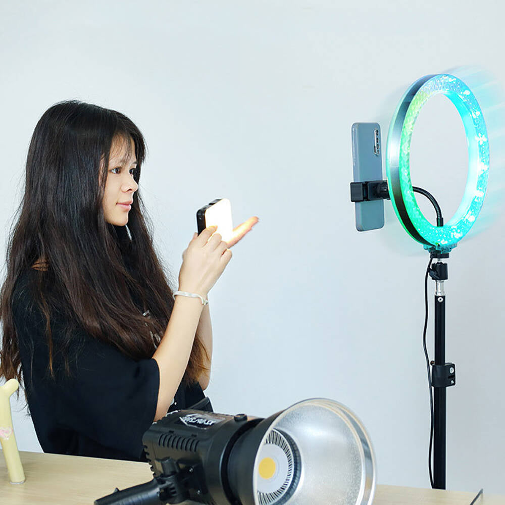 Zore 3D-36 36cm Canlı Yayın ve Ambiyans RGB Led Ring Light – KAPAKOLSUN
