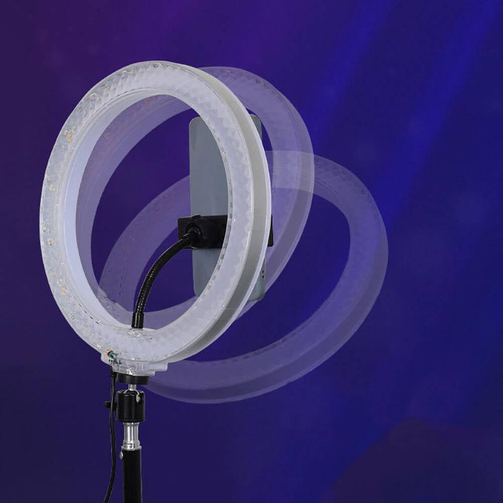 Zore 3D-36 36cm Canlı Yayın ve Ambiyans RGB Led Ring Light – KAPAKOLSUN