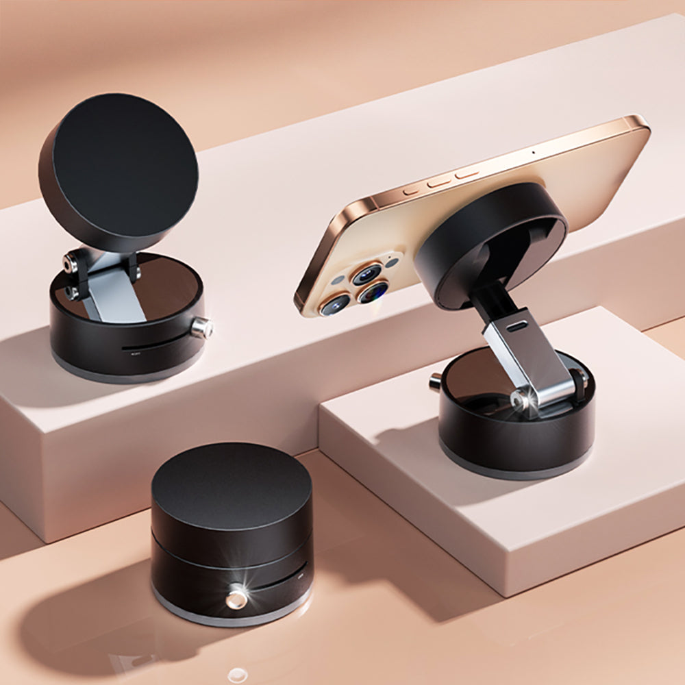 Zore A2 Vakum Özellikli 360 Derece Dönebilen Magnetik Telefon Tutucu