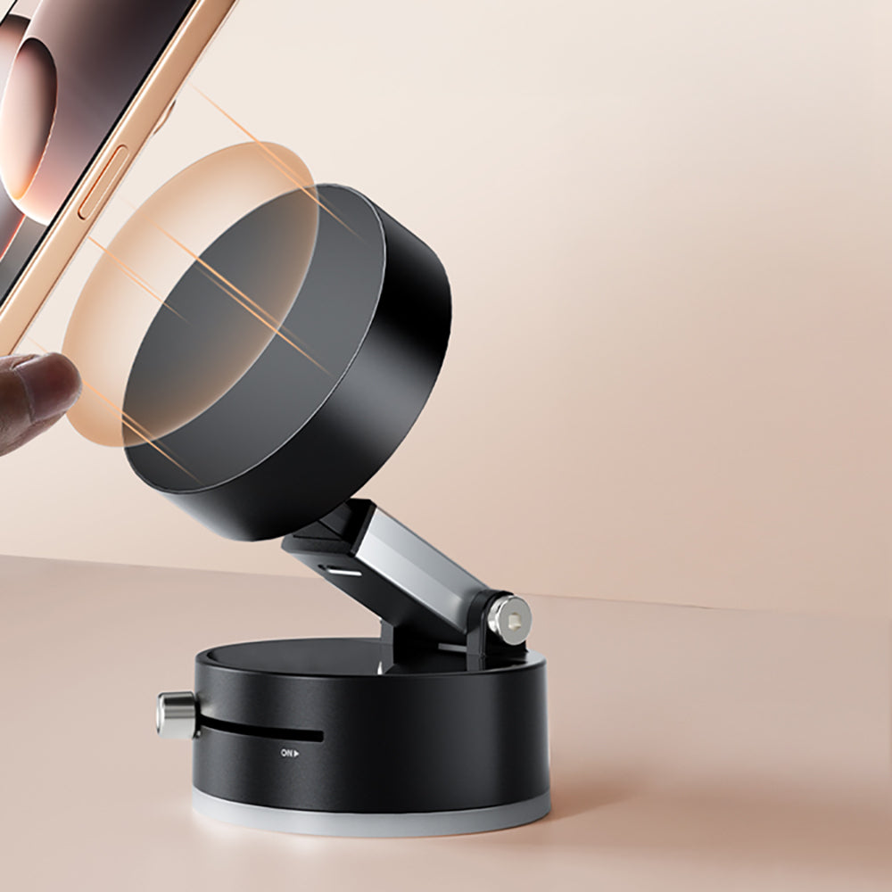 Zore A2 Vakum Özellikli 360 Derece Dönebilen Magnetik Telefon Tutucu