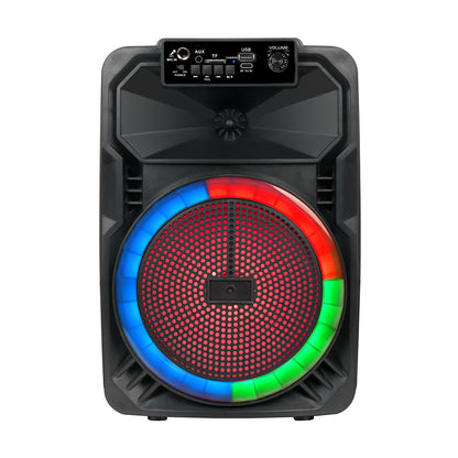 Zore GD-893 Mikrofonlu RGB TWS 8 inç Stereo Bass Kablosuz Karaoke Hoparlör