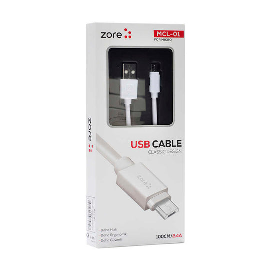 Zore MCL-01 Micro Usb Kablo
