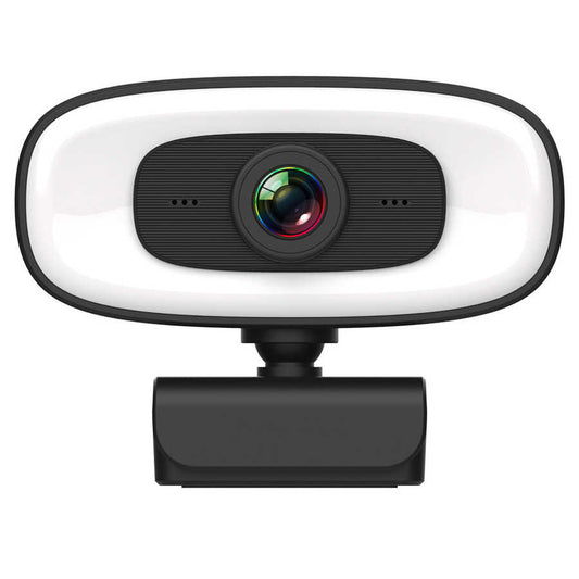 Zore PC-10 2K HD Görüntü Kaliteli Mikrofonlu Işıklı Tak Çalıştır Webcam