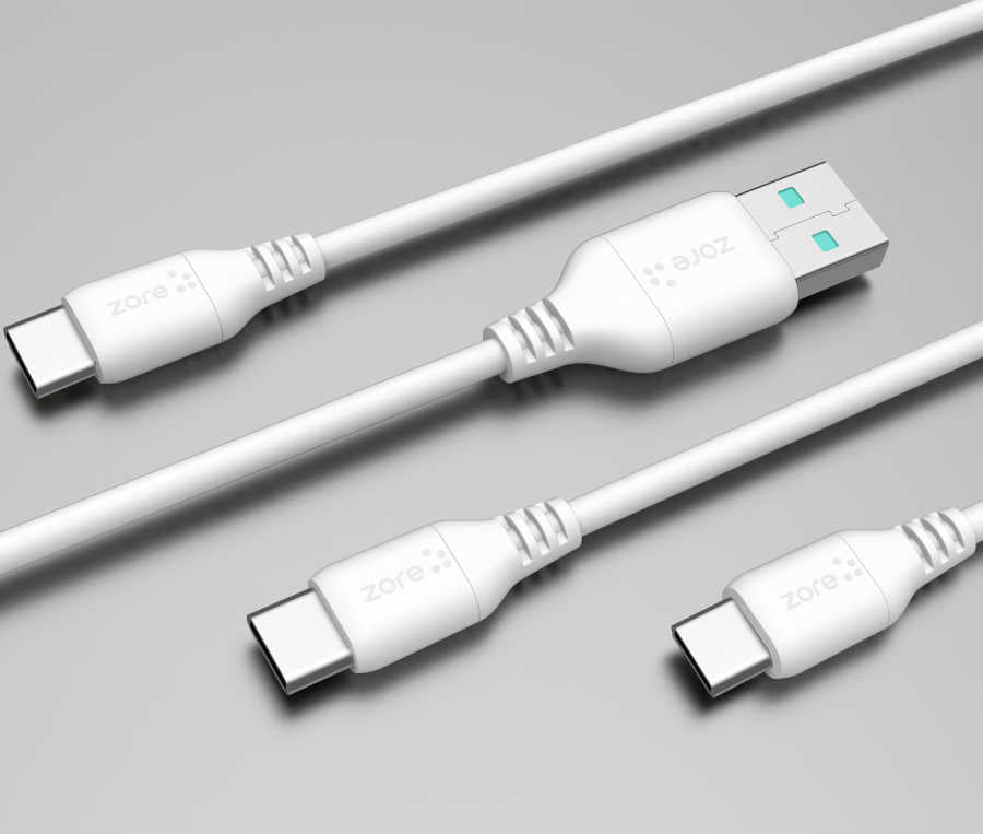 Zore Puma Serisi 2 in 1 Type-C Araç Şarj Aleti