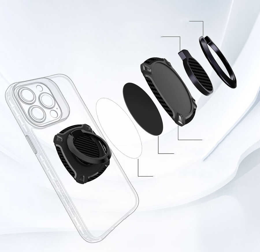 Zore RNG-27 Ring Telefon Yüzük Tutucu Aparat