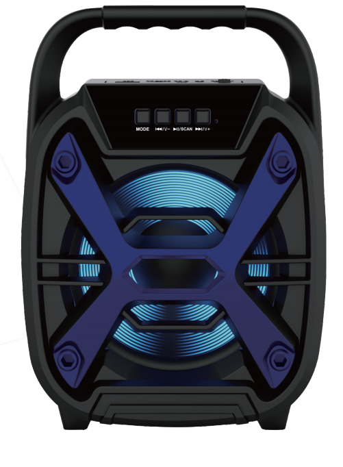 ​Zore ZQS-6110 Bluetooth Speaker With FM Radio Hoparlör