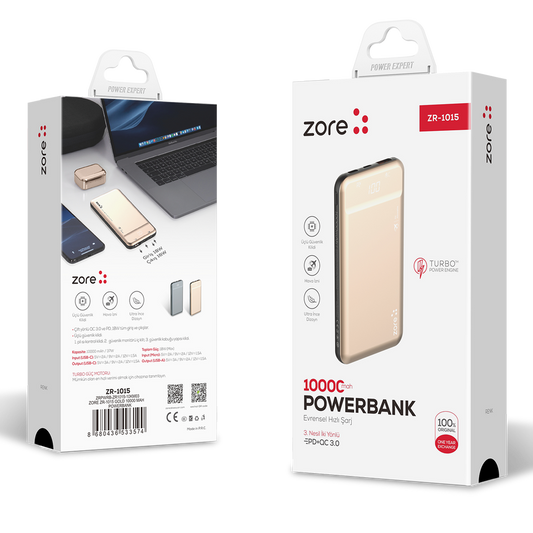 Zore ZR-1015 10000 Mah Powerbank