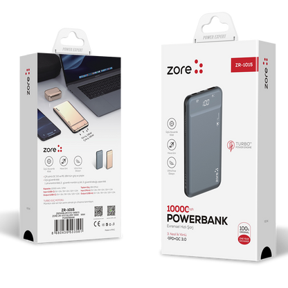 Zore ZR-1015 10000 Mah Powerbank