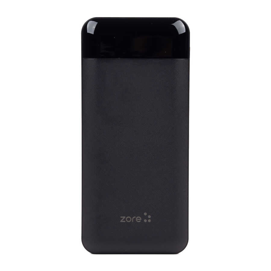 Zore ZR-PW01 Type-C - Micro - Lightning Led Göstergeli Taşınabilir Powerbank 10000 mAh
