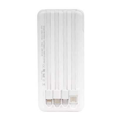 Zore ZR-PW01 Type-C - Micro - Lightning Led Göstergeli Taşınabilir Powerbank 10000 mAh